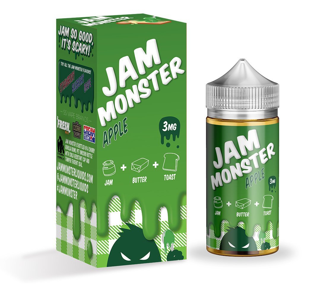 Jam Monster - Apple 0mg | Wholesale