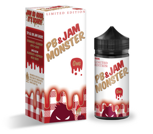 Jam Monster | Peanut Butter & Jam Strawberry | Limited Edition | Wholesale