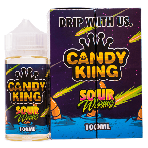 Candy king 100ml Sour Worms