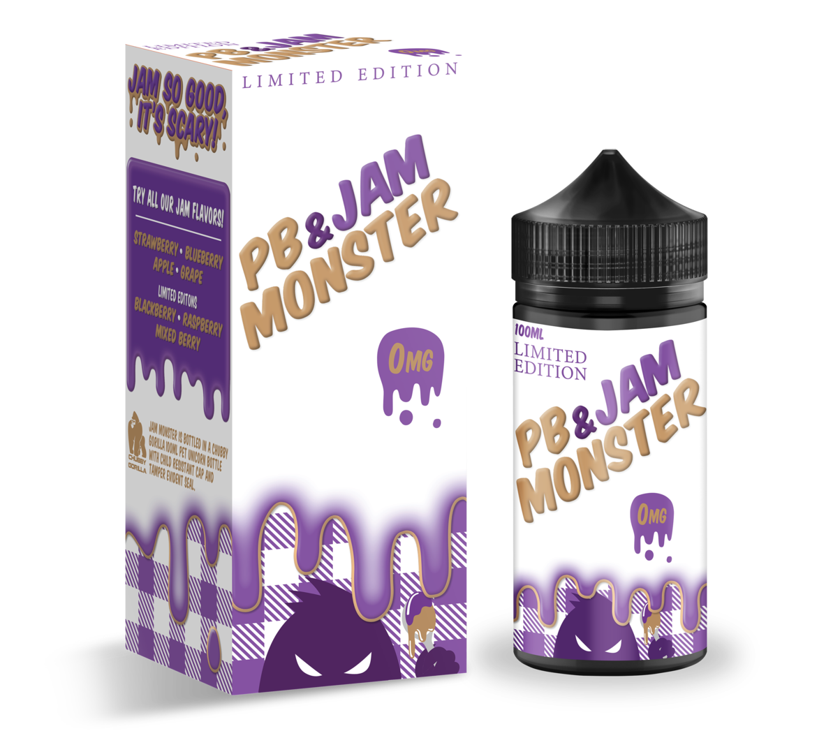 Jam Monster | Peanut Butter & Jam Grape | Limited Edition | Wholesale